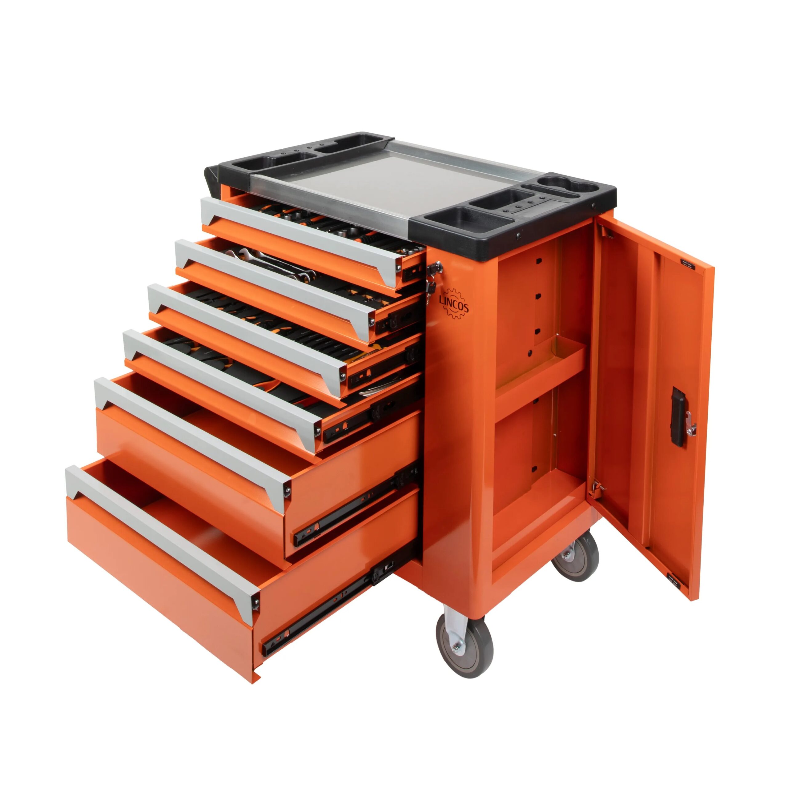 Kolica sa alatom 6 fijoka 245 delova DK-12245