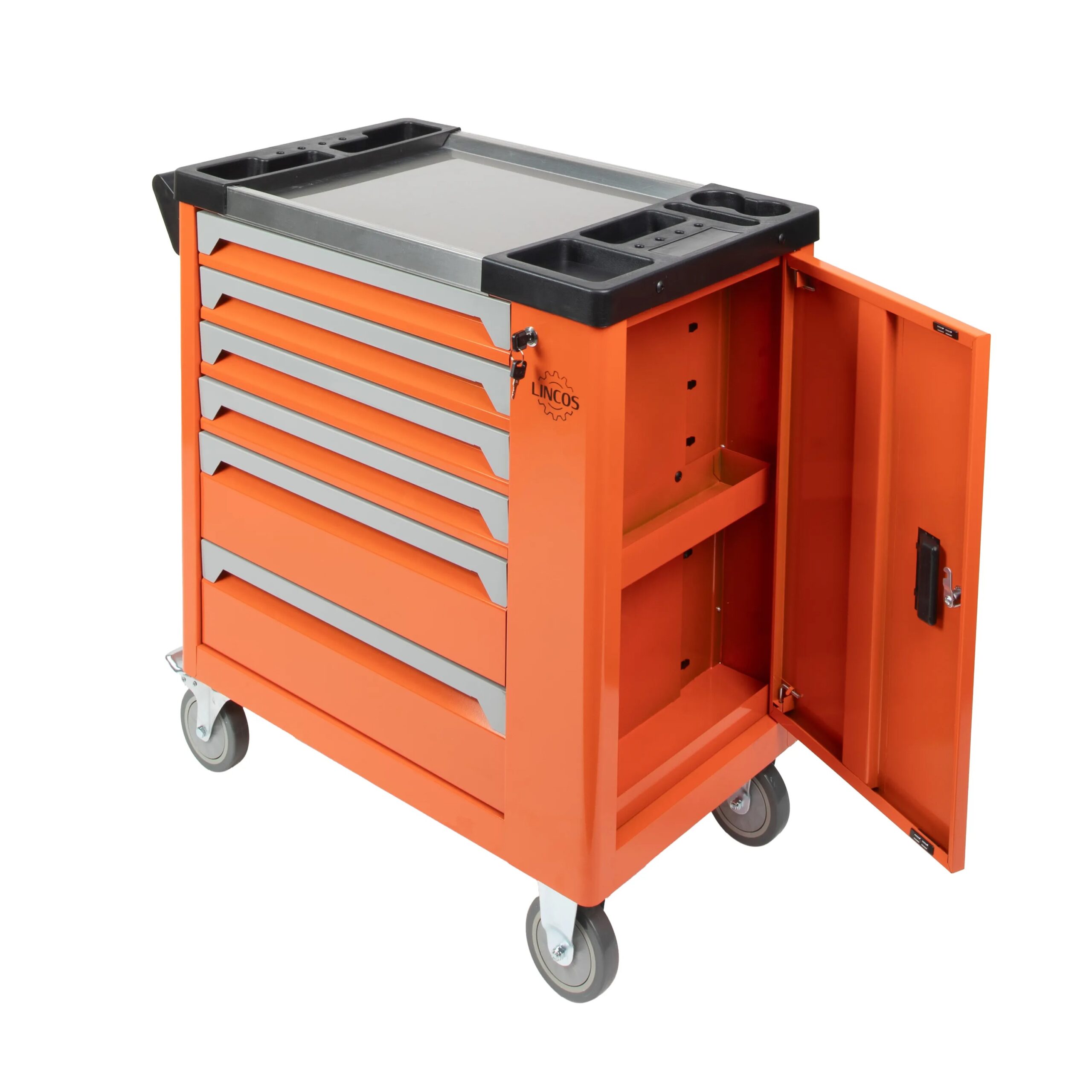 Kolica sa alatom 6 fijoka 245 delova DK-12245 - Image 2