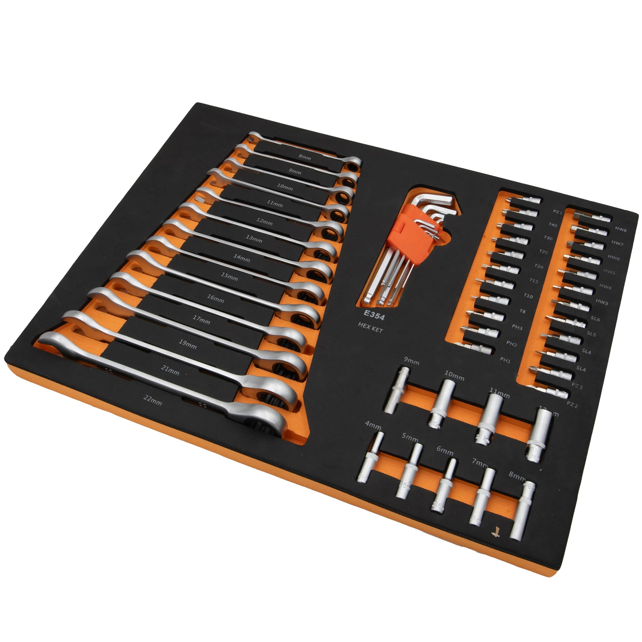 Kolica sa alatom 6 fijoka 245 delova DK-12245 - Image 12