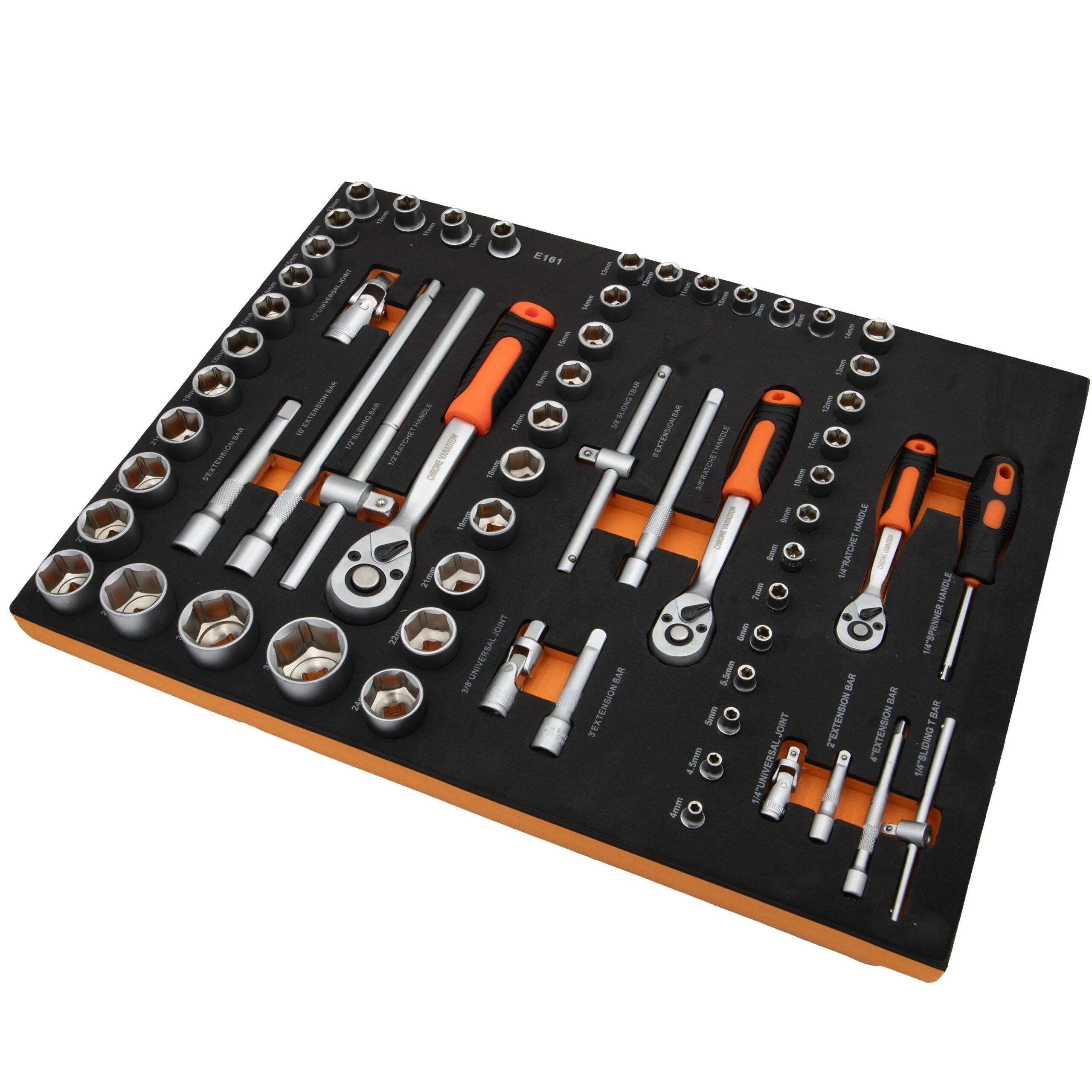 Kolica sa alatom 6 fijoka 245 delova DK-12245 - Image 14