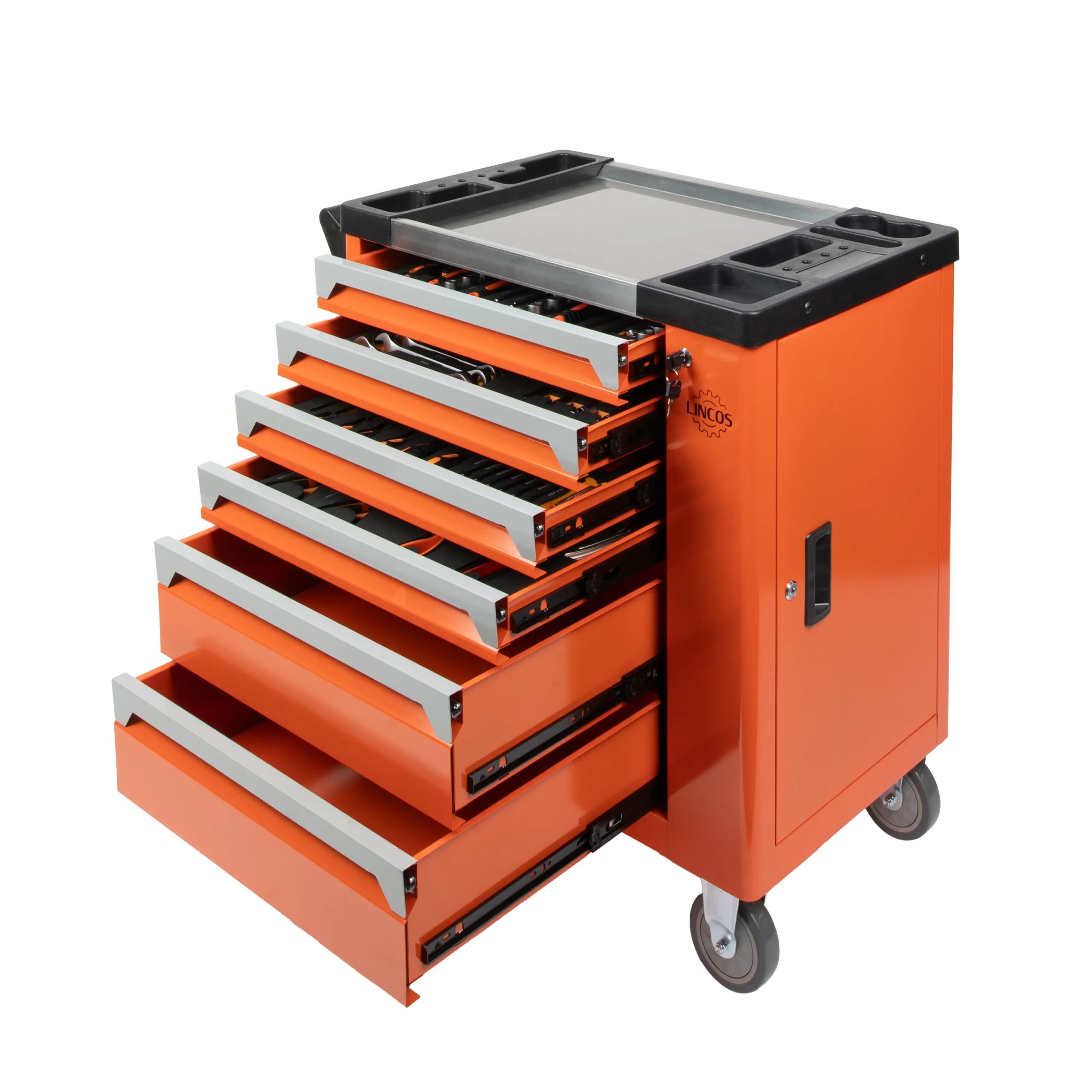 Kolica sa alatom 6 fijoka 245 delova DK-12245 - Image 10